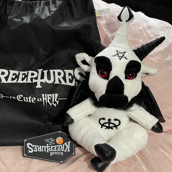 Kreeptures Kreepture by Killstar Speedball White Dark Lord Rare #644/666 Mint - Picture 3 of 3